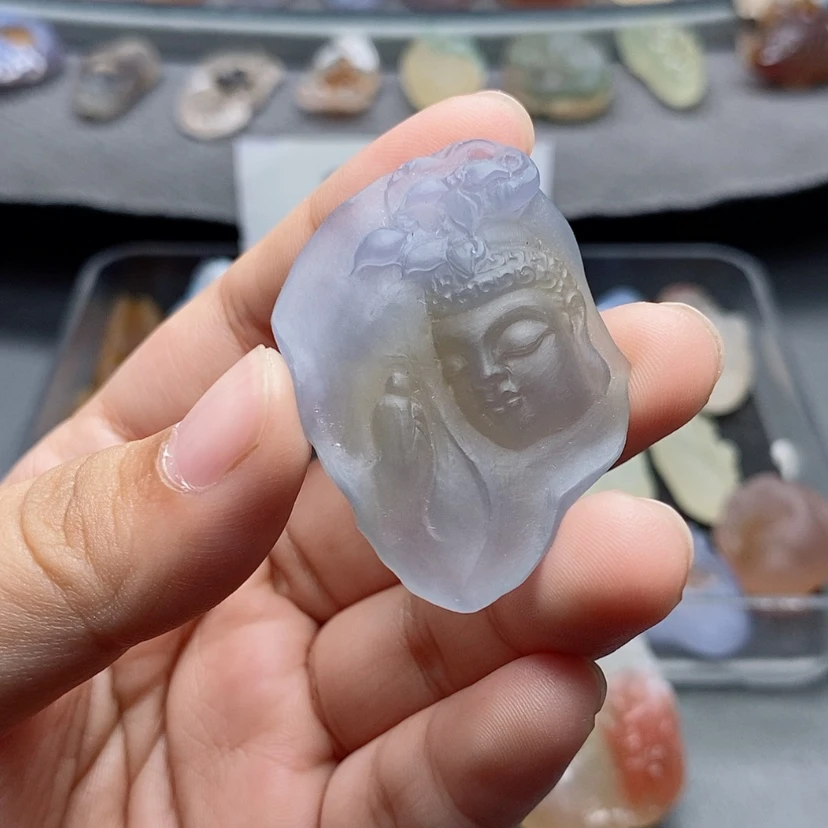 【闪购商品】未镶嵌吊坠定制玛瑙