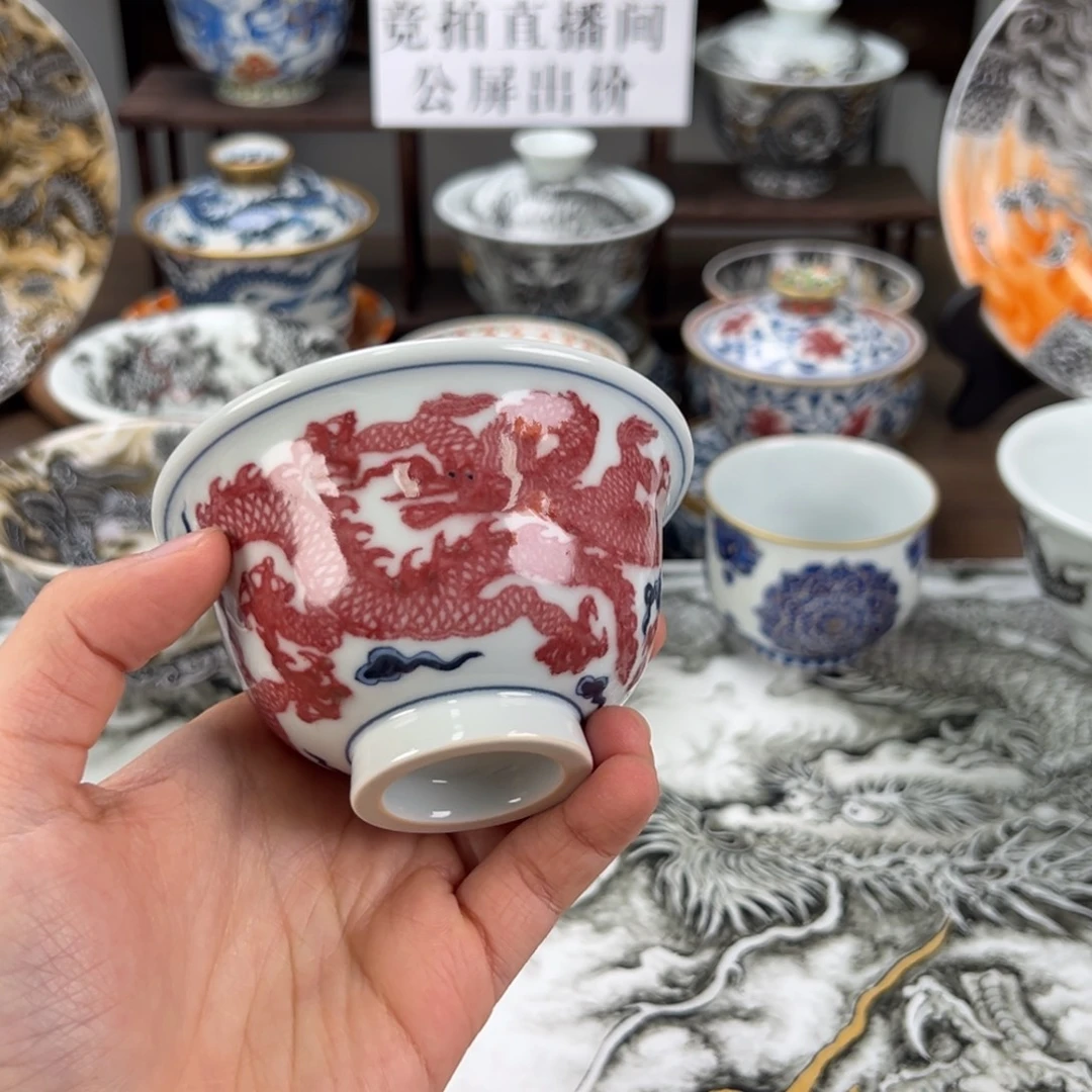 卓***校景德镇手工手绘陶瓷