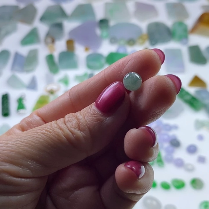 翡翠未镶嵌挂件天然翡翠