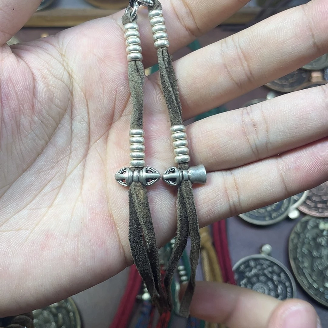 纯银铃杵计数器一对