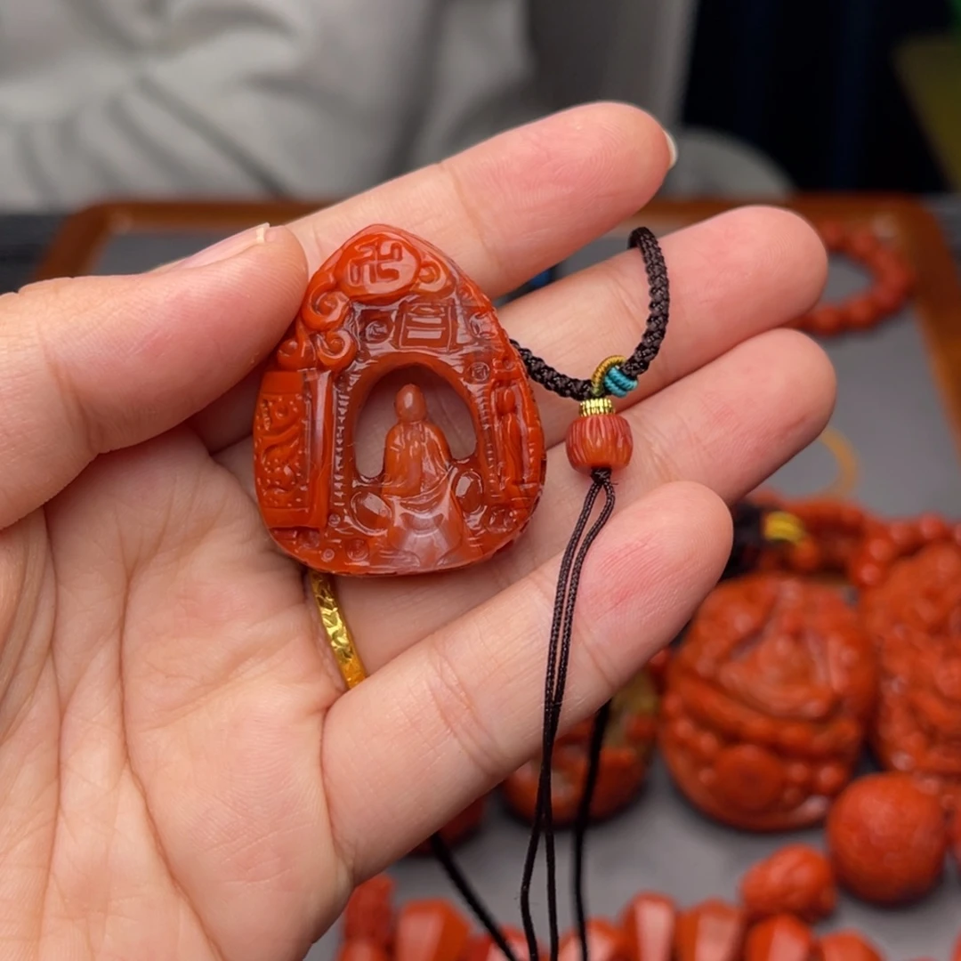 未镶嵌川料南红玛瑙