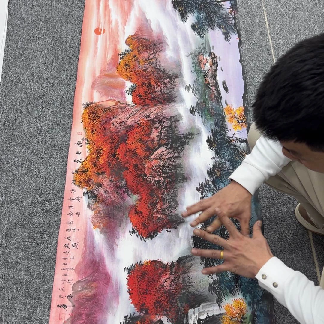 国画纯手绘字画宣纸