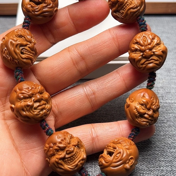 @***a橄榄核手串/手链经典恶僧