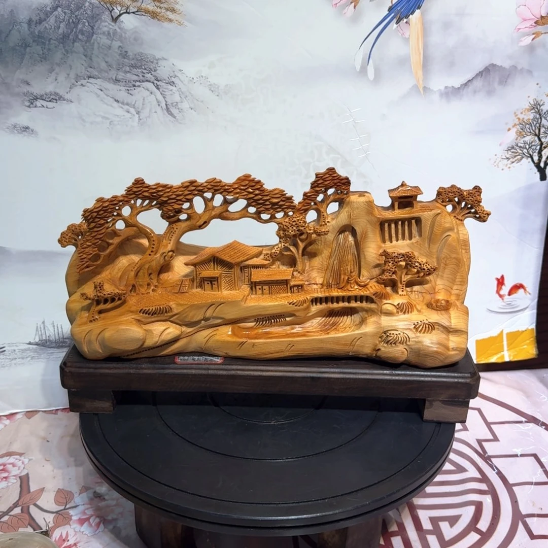 柏木（崖柏）木雕款