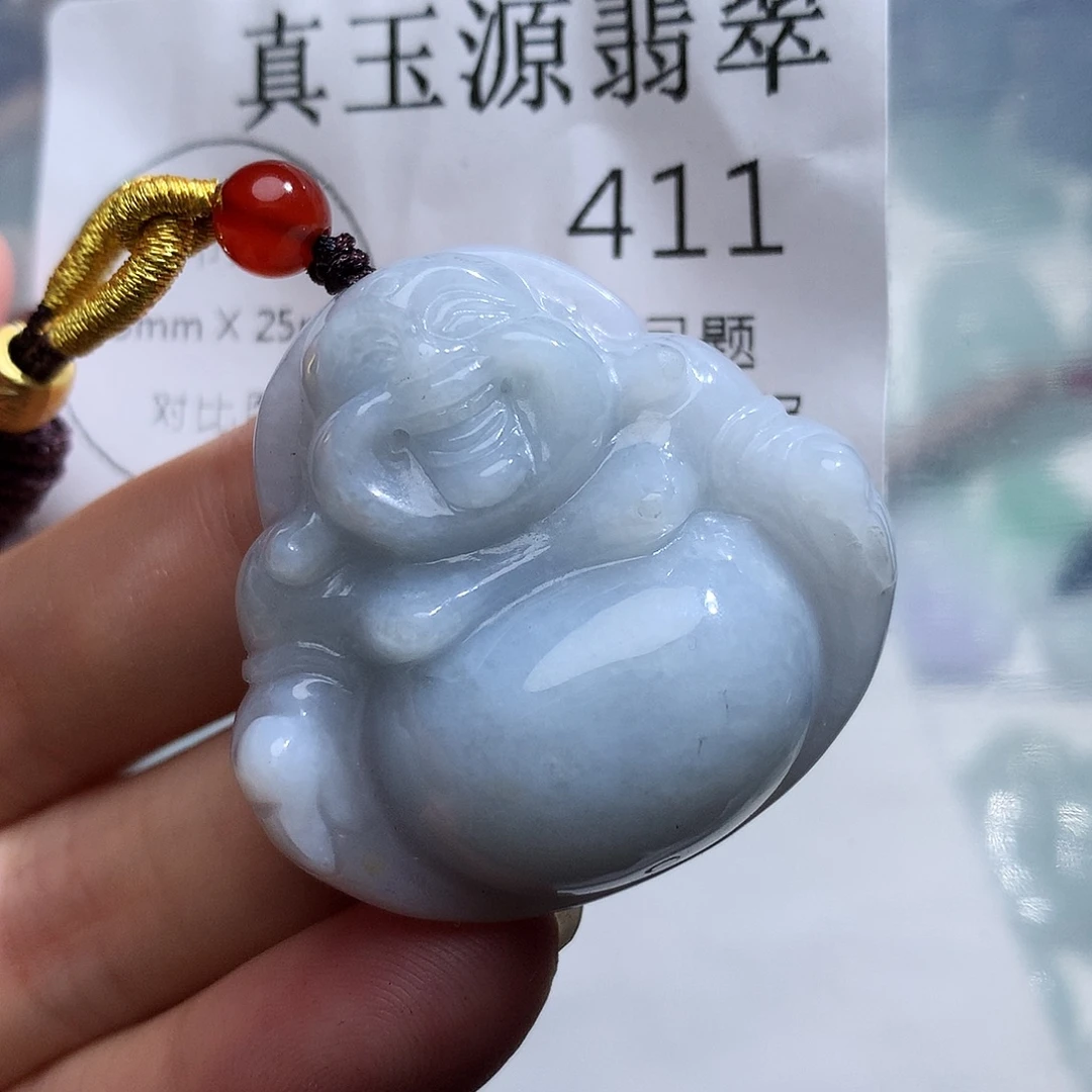 翡翠未镶嵌颈饰411