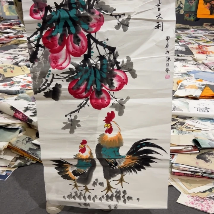 这个是手绘画的图啊我要看一下