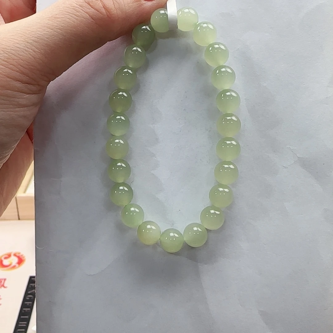 和田玉手链未镶嵌8