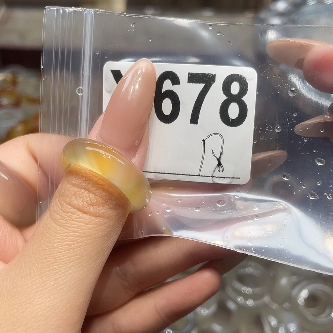 玛瑙/玉髓未镶嵌戒指678