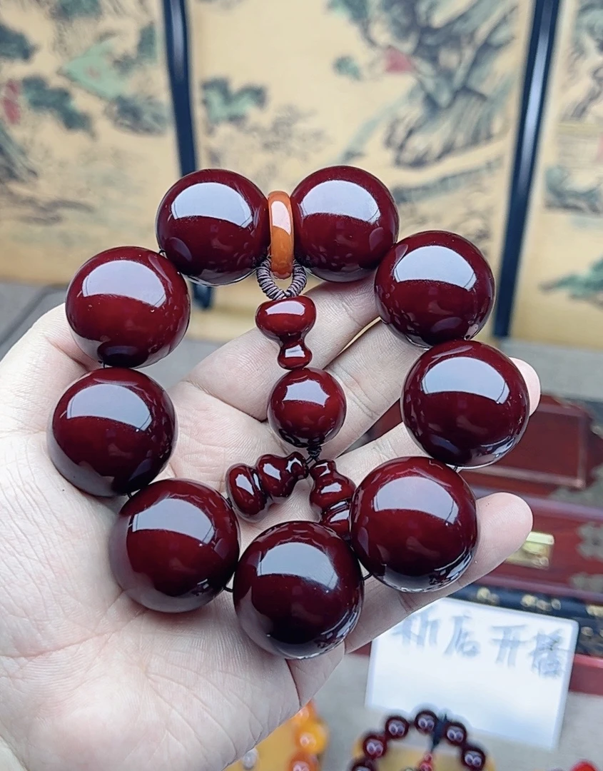 3.0高透料琥 珀木巨无霸沉水+礼盒