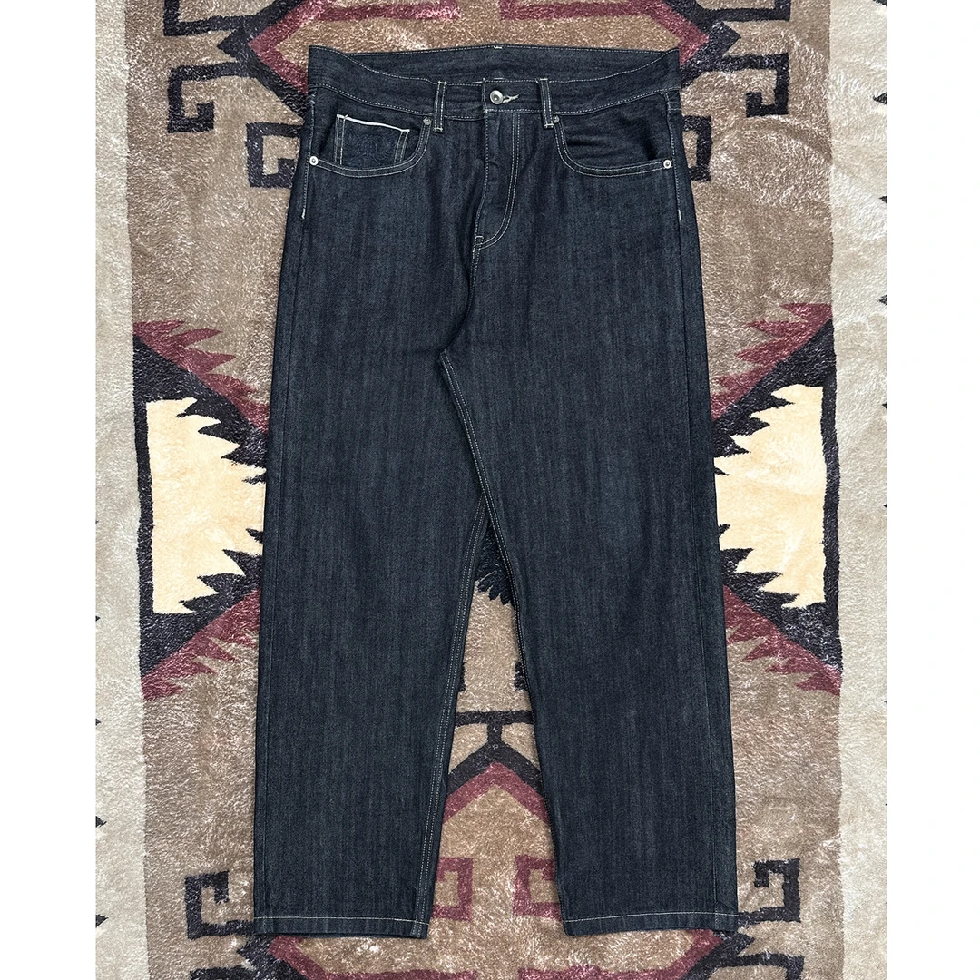 COSFF三头鹰日本进口赤耳面料14oz原牛直筒微宽