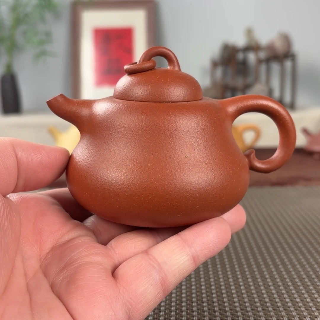 紫砂茶壶黄龙山原矿紫砂壶