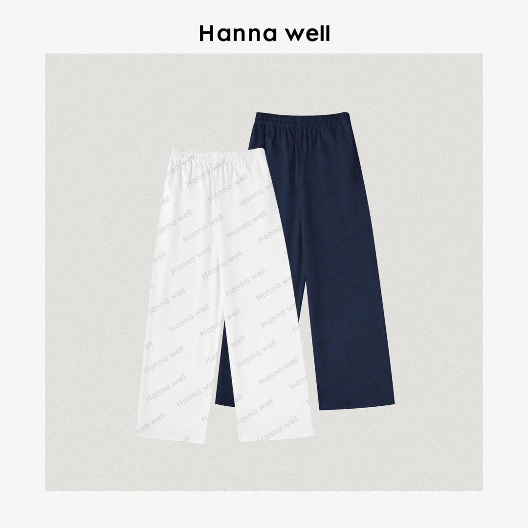 妞墩自制 “筷子腿” 舒柔特 飒而清爽 超薄不透直筒裤 KZ5A0270