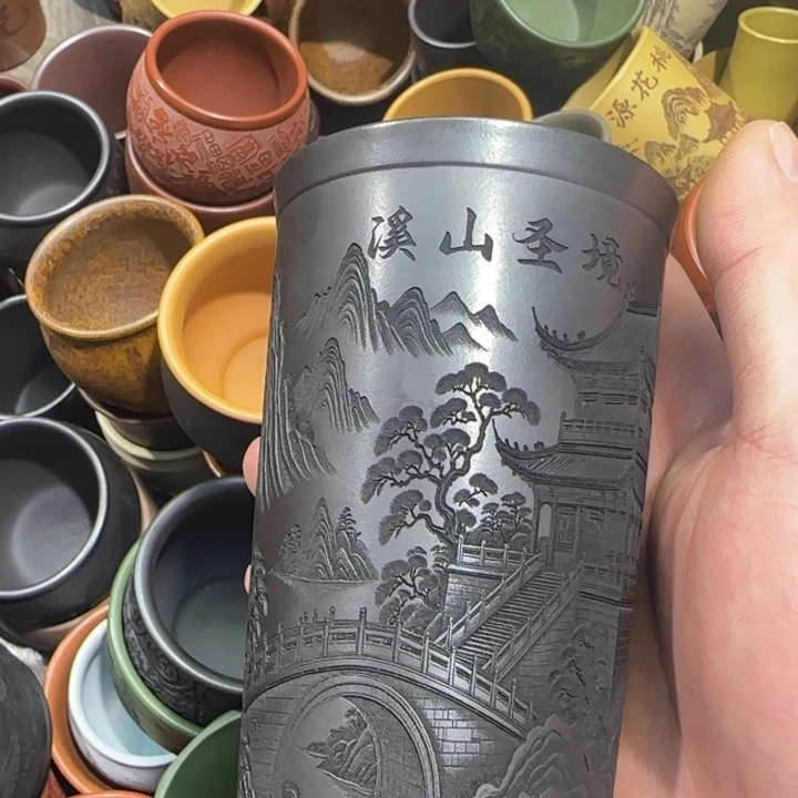 茶杯紫砂全手工制作工艺