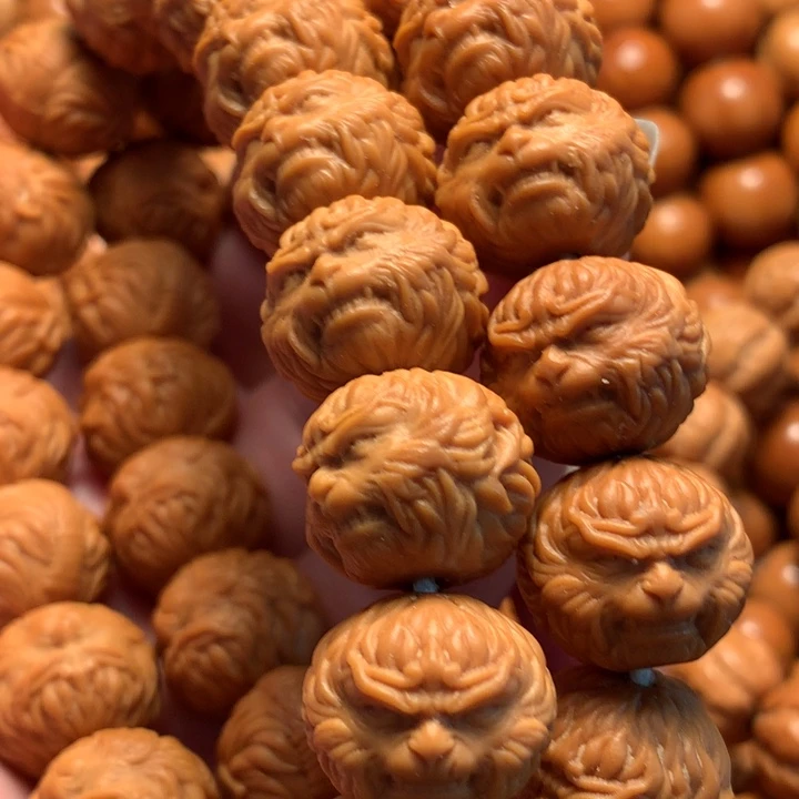 【闪购商品】猴头核桃手串紫*麟悟空