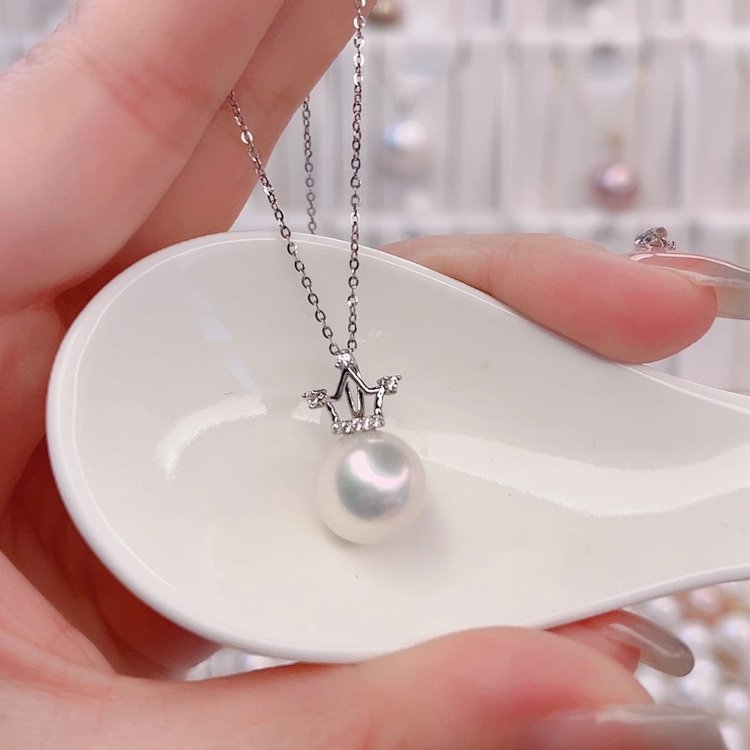 未镶嵌淡水珍珠吊坠(赠链)