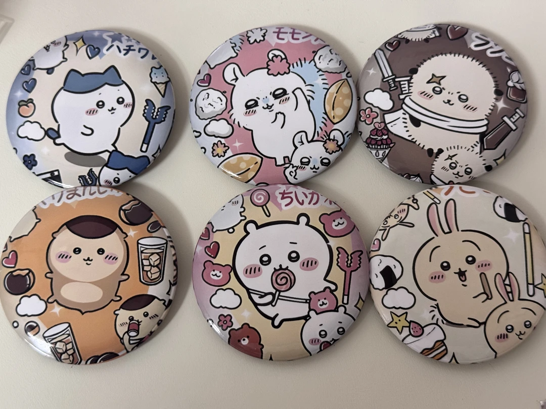 二创吧唧（两件包邮）下二单三次选一个