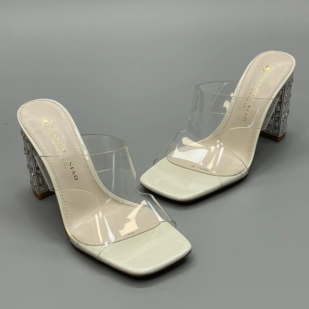 5557-1米色（9厘米）高跟鞋（孤品特价，微瑕）