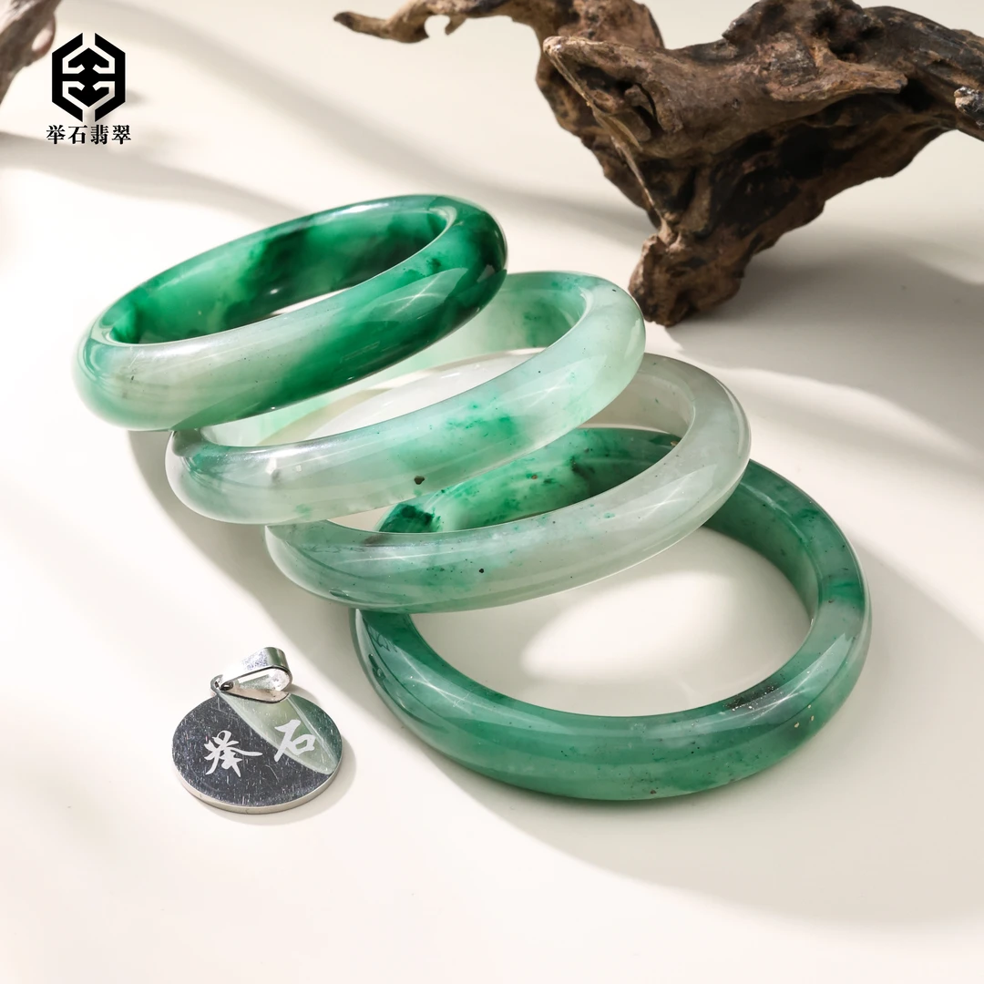 【举石臻品】TH0916-1378-68非洲翠手镯（一件/多样发/自选）I