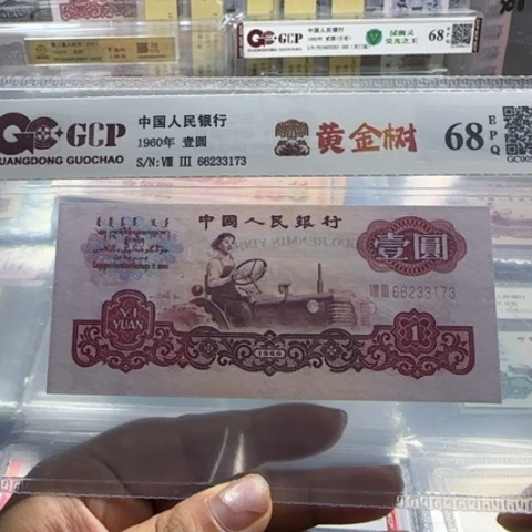 纸三版一元黄金树一张无四3113