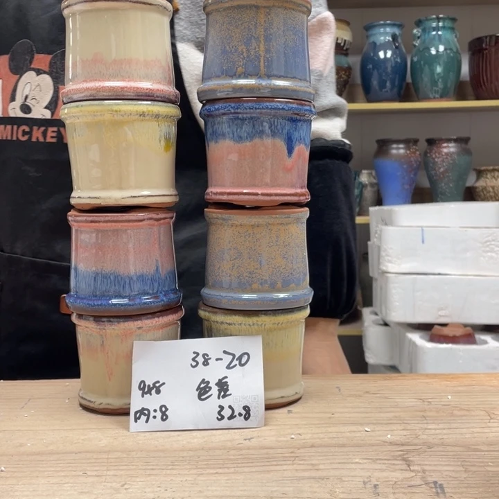 紫砂花盆多肉花盆微瑕20