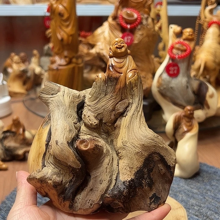 把件柏木崖柏摆件