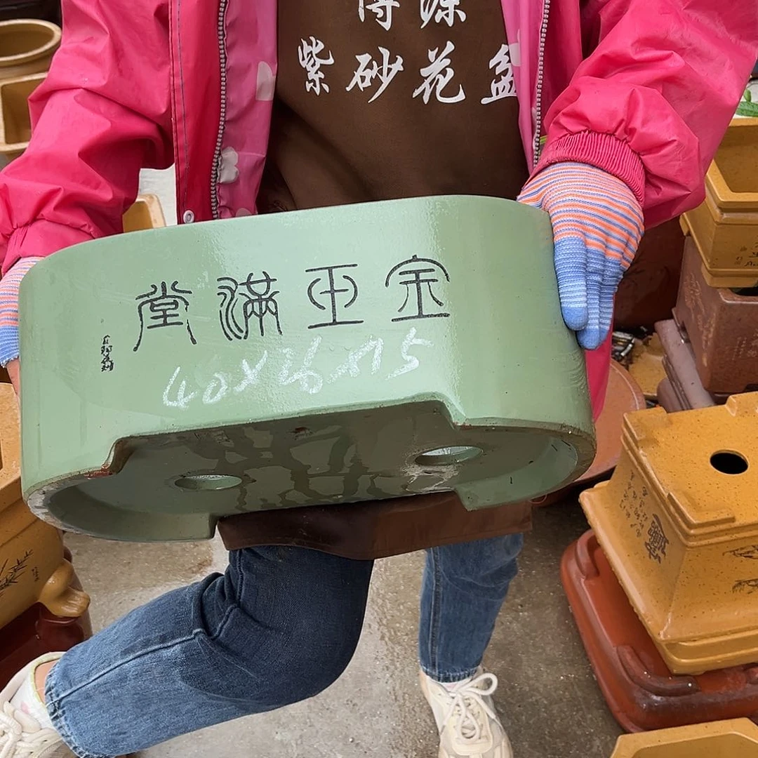 紫砂花盆盆景艺术