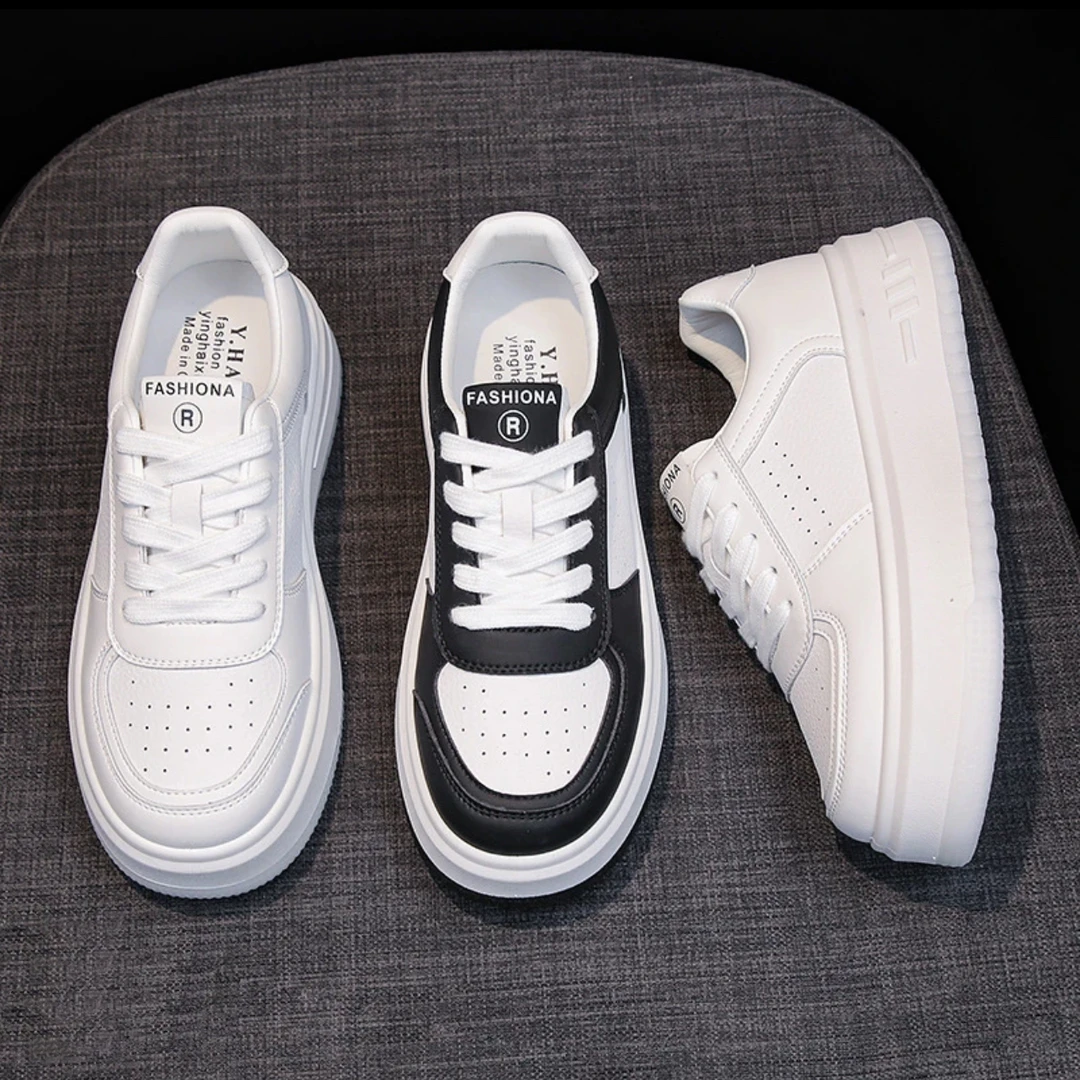 2025春季新款小白鞋女百搭黑白熊猫板鞋女N86