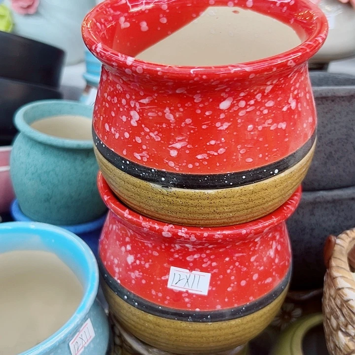 有孔，满10元发货多肉陶瓷花盆