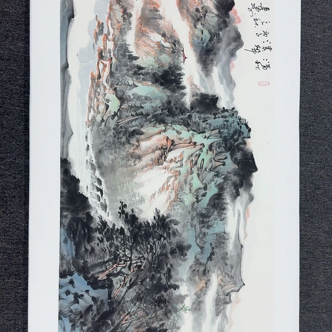 国画多次参加国内外重大国际