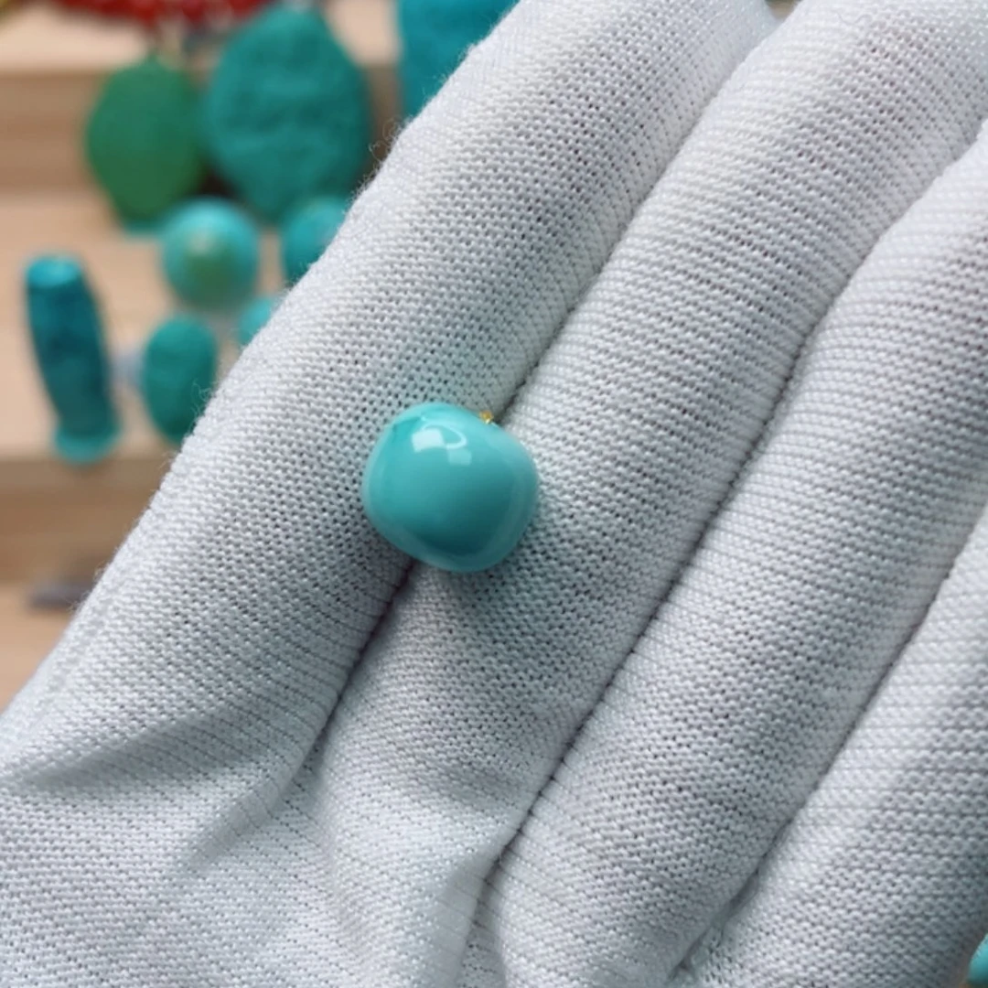 未镶嵌绿松石珠宝奇石韩**！