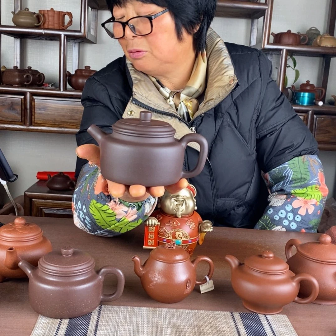 紫砂茶壶宜兴紫砂工艺美术精品