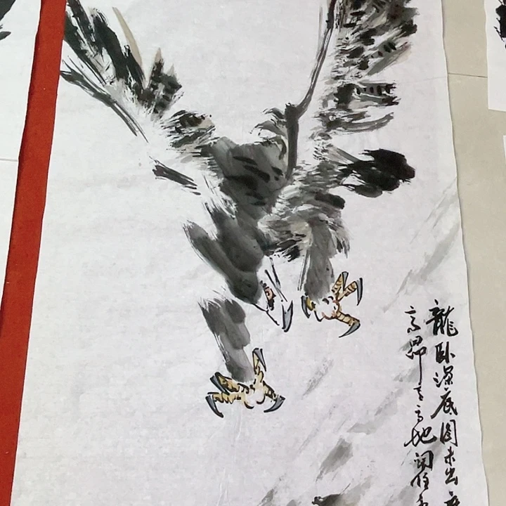 国画张圣敏先生纯手绘作品