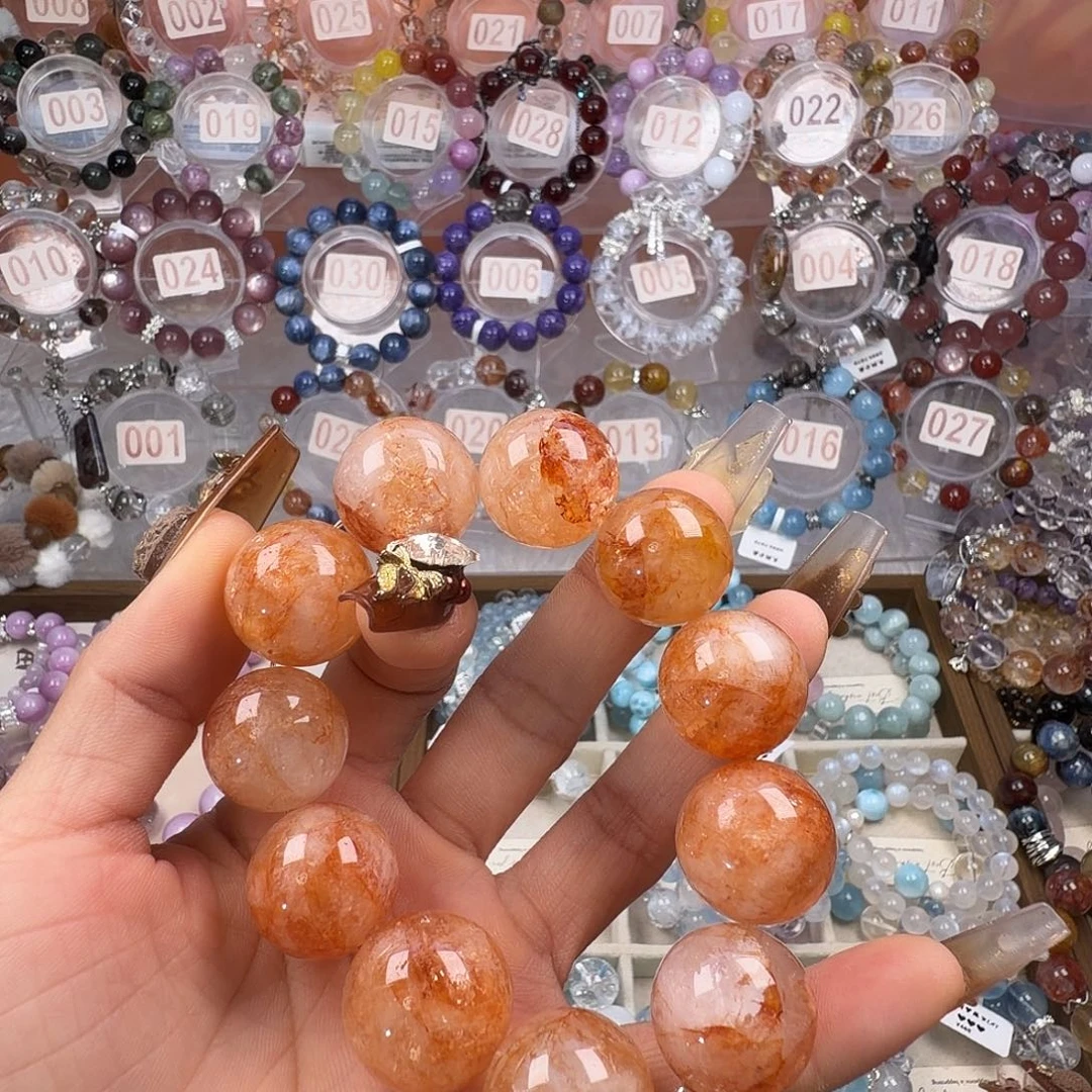 水晶手链合金芬达浇花