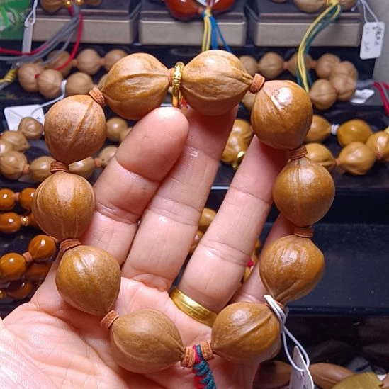 橄榄核手串/手链橄榄核手串三花铁核老料蒜头2.1