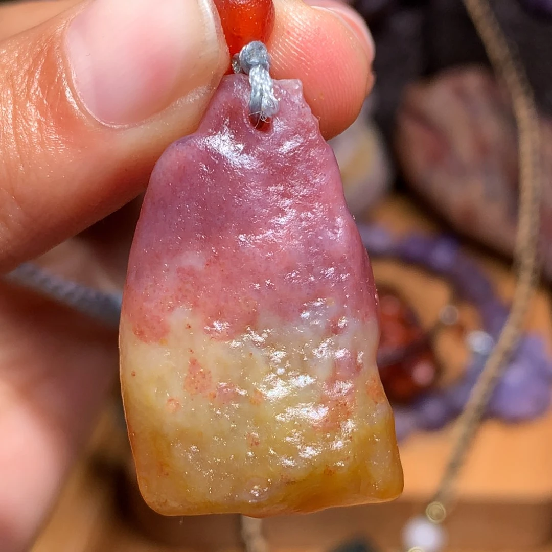 未镶嵌玛瑙/玉髓珠宝半成品
