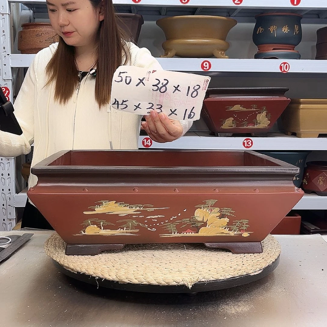 紫砂花盆紫砂花盆