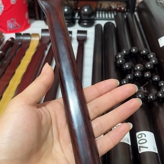 木红色加长痒痒挠50