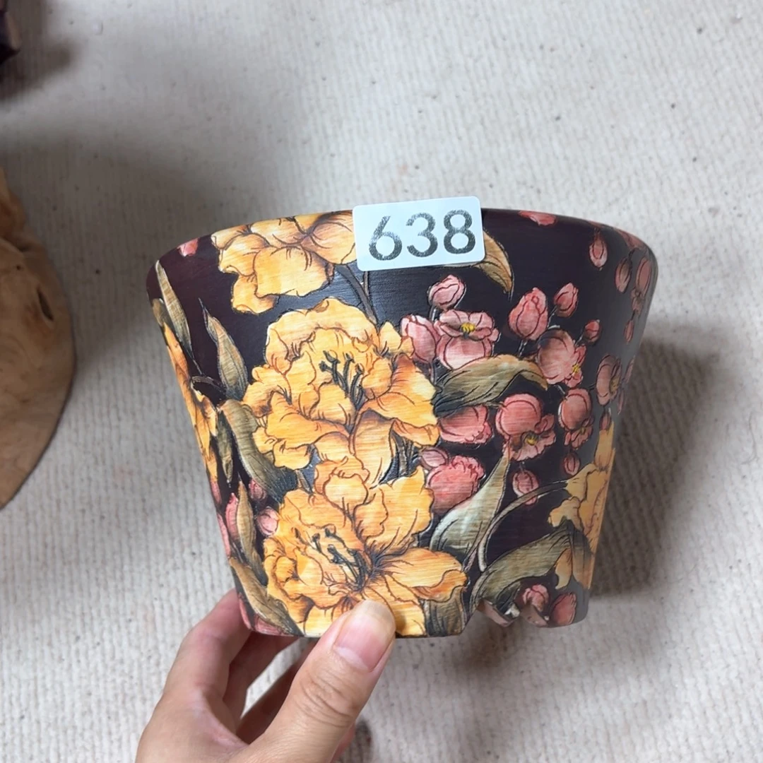 一***~紫砂花盆陶瓷多肉花盆精品