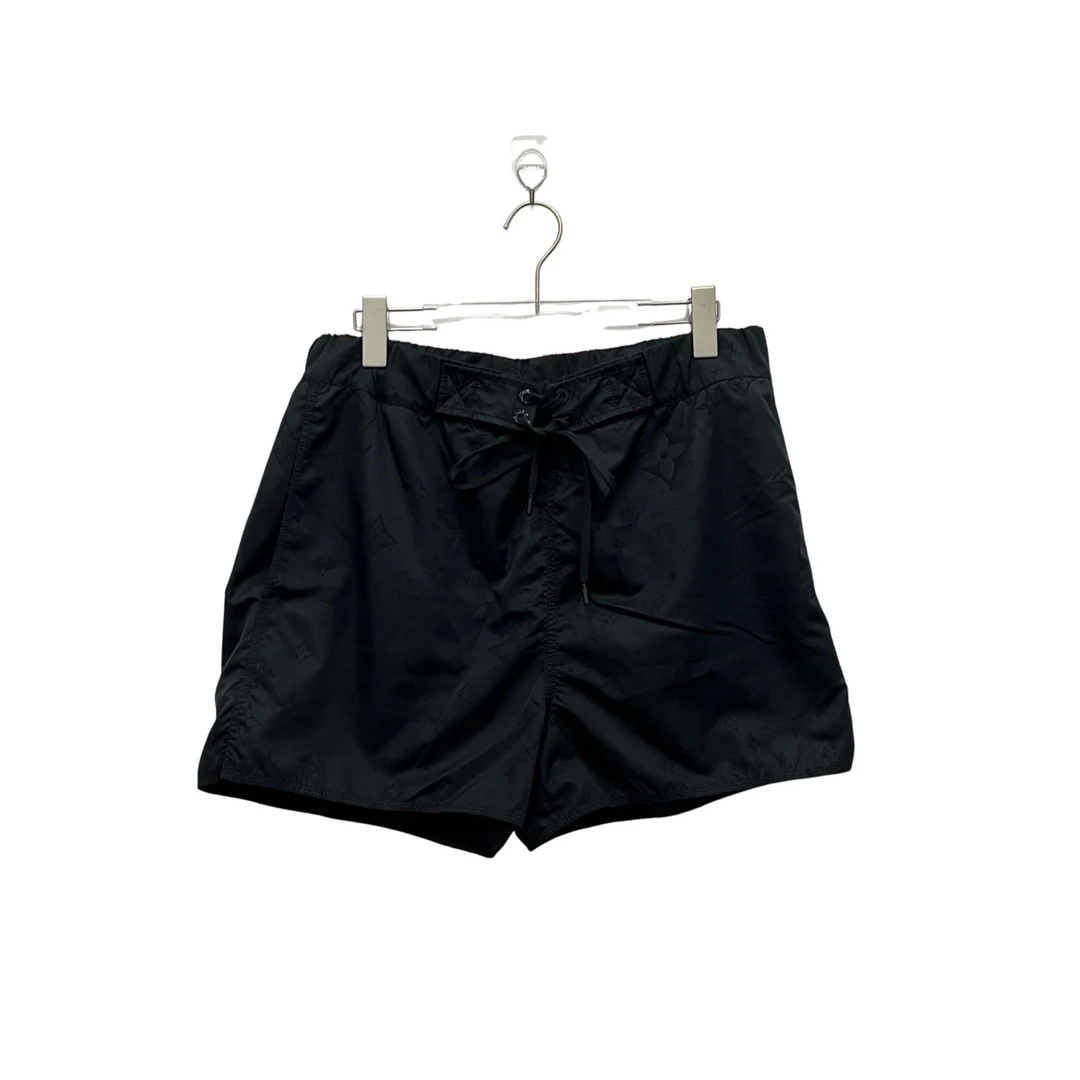 95新 LouisVuitton/路易威登 黑色满印短裤 L码/95新/公价9800