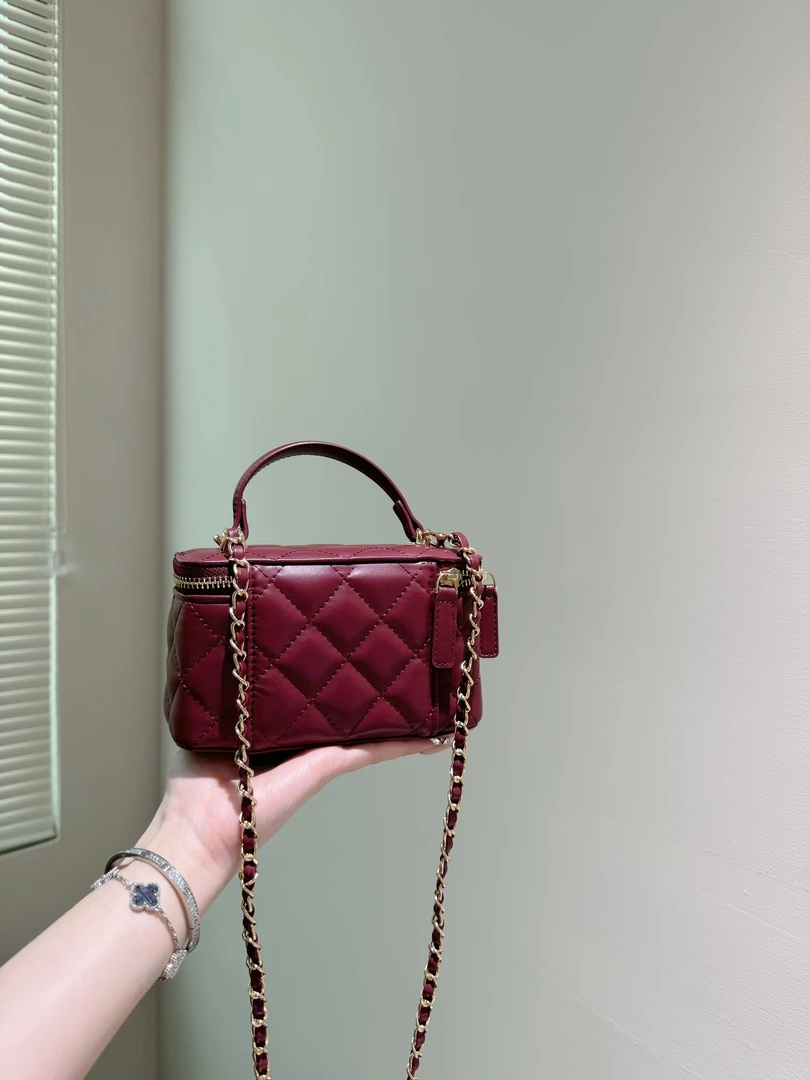 sister【手柄长盒子】24A韩系斜挎包（无公仔挂件）