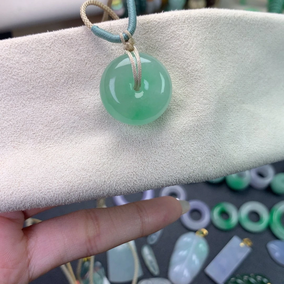 用***2平安扣吊坠项链卡20