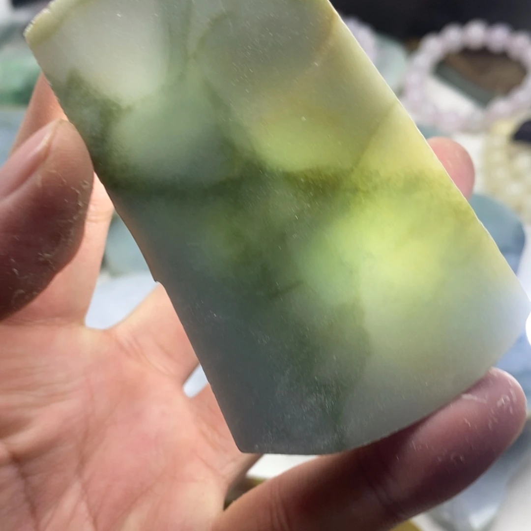 翡翠散珠天然缅甸翡翠a货47
