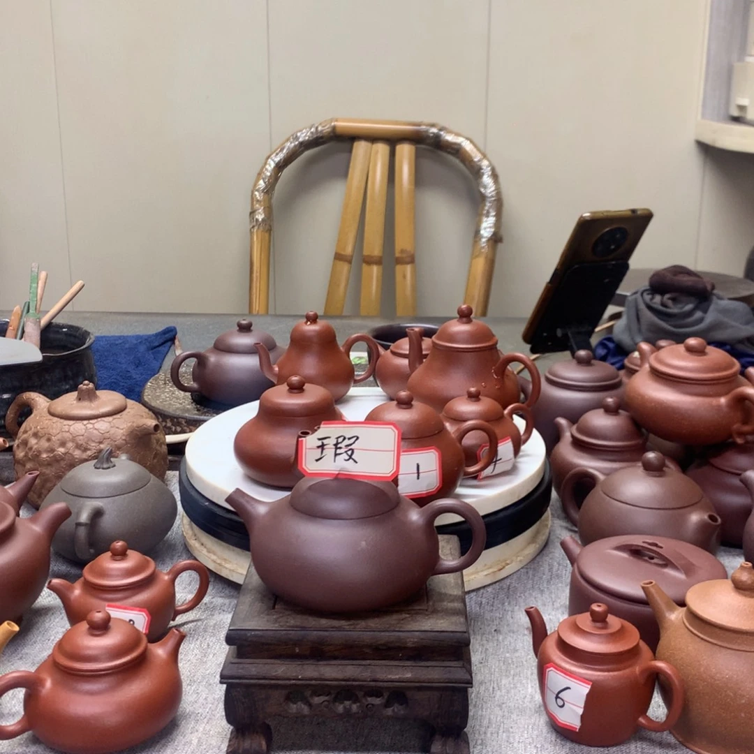 老***税茶壶紫泥半手工制作170 C