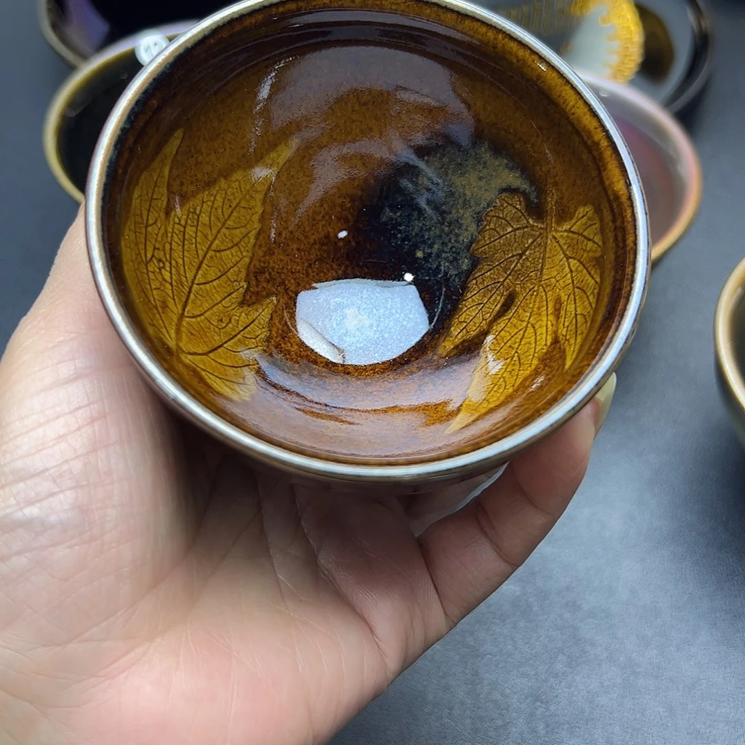 茶盏建窑建盏主人杯
