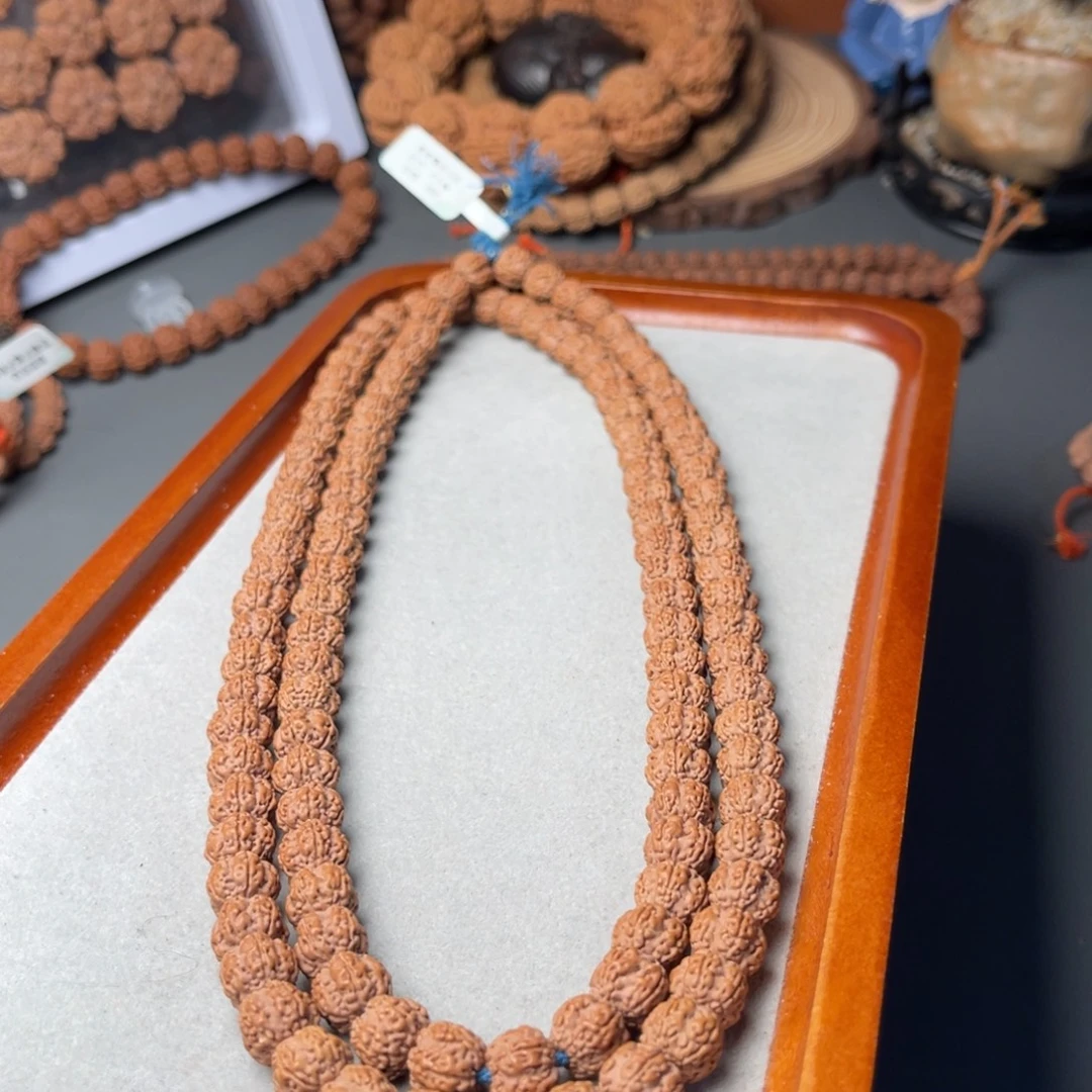 金刚菩提吊坠9.5➕老树梅花花王全品无黄