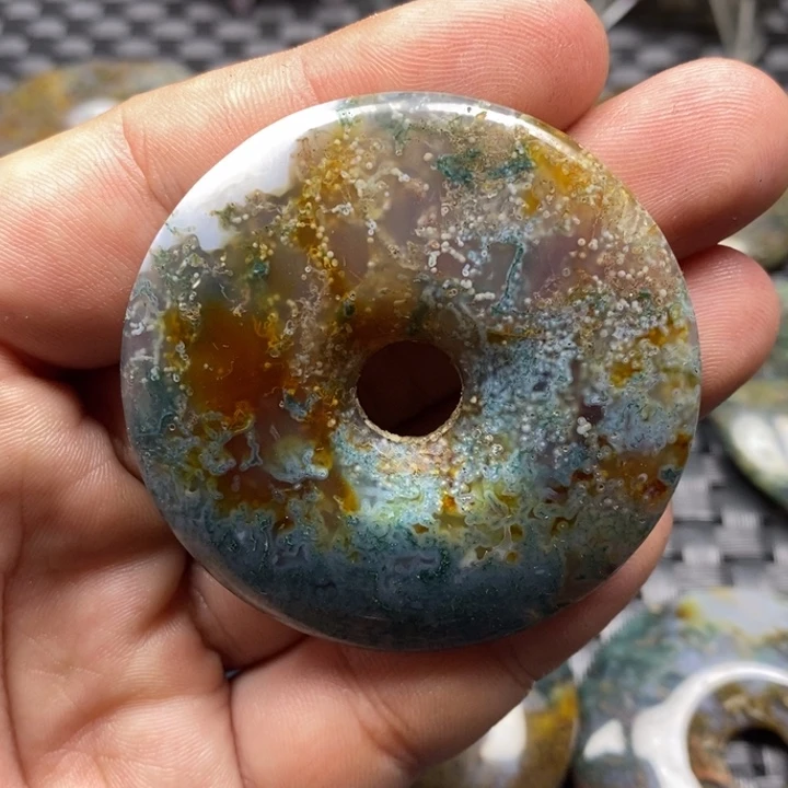 玛瑙/玉髓无事牌未镶嵌敏*