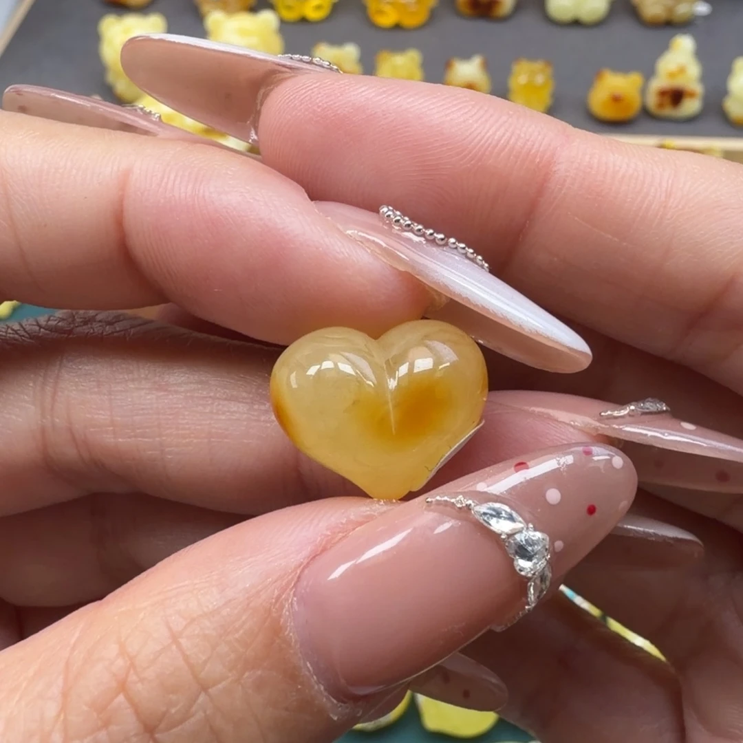 琥珀未镶嵌裸石蜜蜡