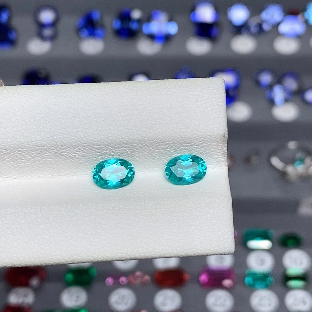 裸石合成（培育）石榴石椰****冻2.4ct裸石