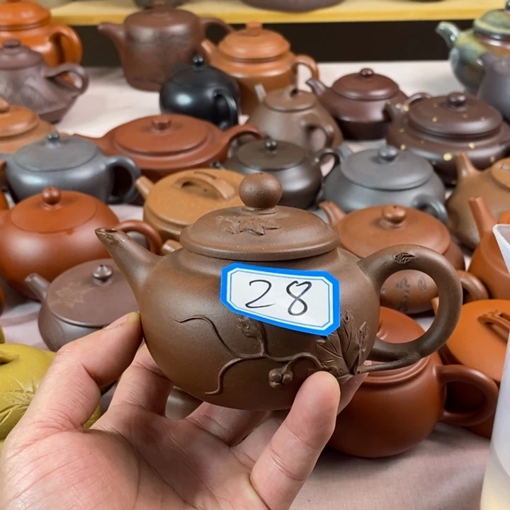 紫砂茶壶老***-宜兴紫砂壶