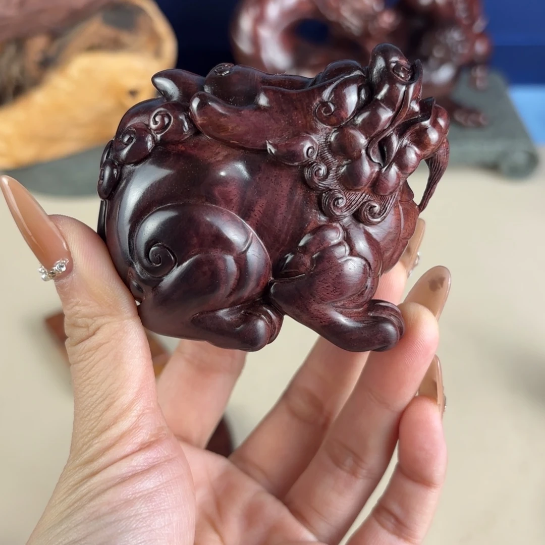 知***了把件黄花梨/降香黄檀